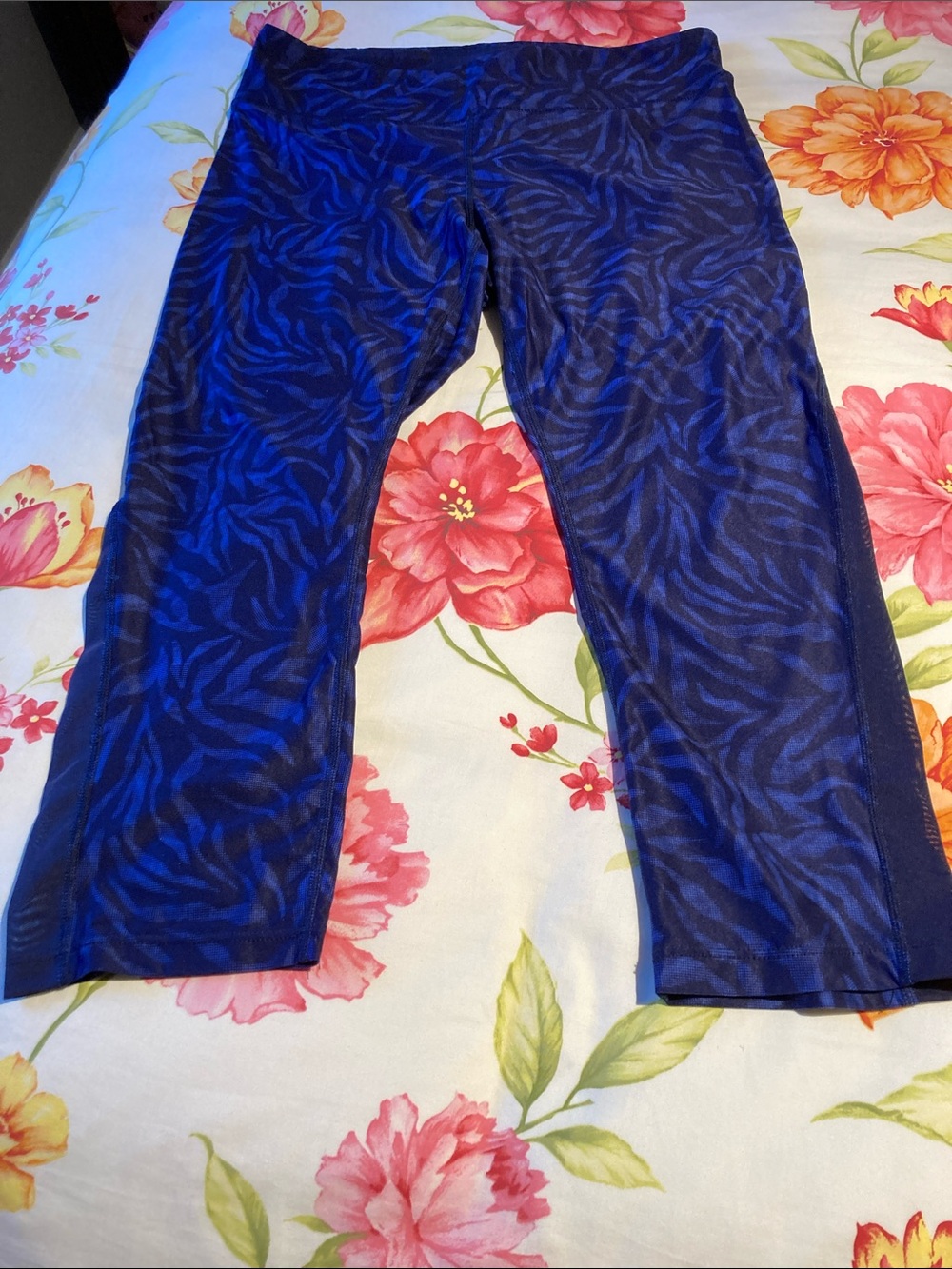 Juicy Couture Blue Patterned Leggings